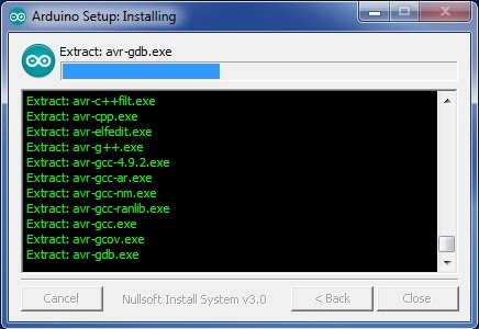 Arduino IDE - Setup Installing Extract
