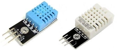 Senzor čidlo modul DHT11 a DHT22 pre Arduino projekt na meranie teploty a vlhkosti s 3 vývodmi